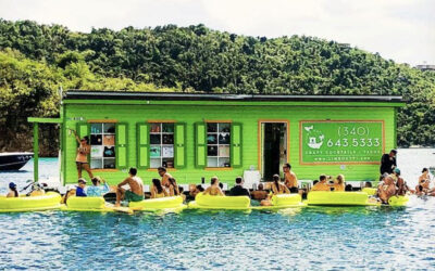 Taco Time! We Found A Green Floating Taco Bar in the Caribbean — I Might Never Leave